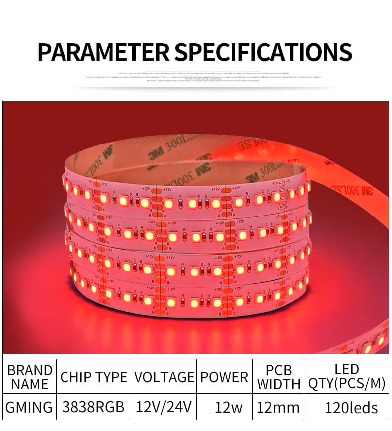 120leds 3838 RGB Led Strip