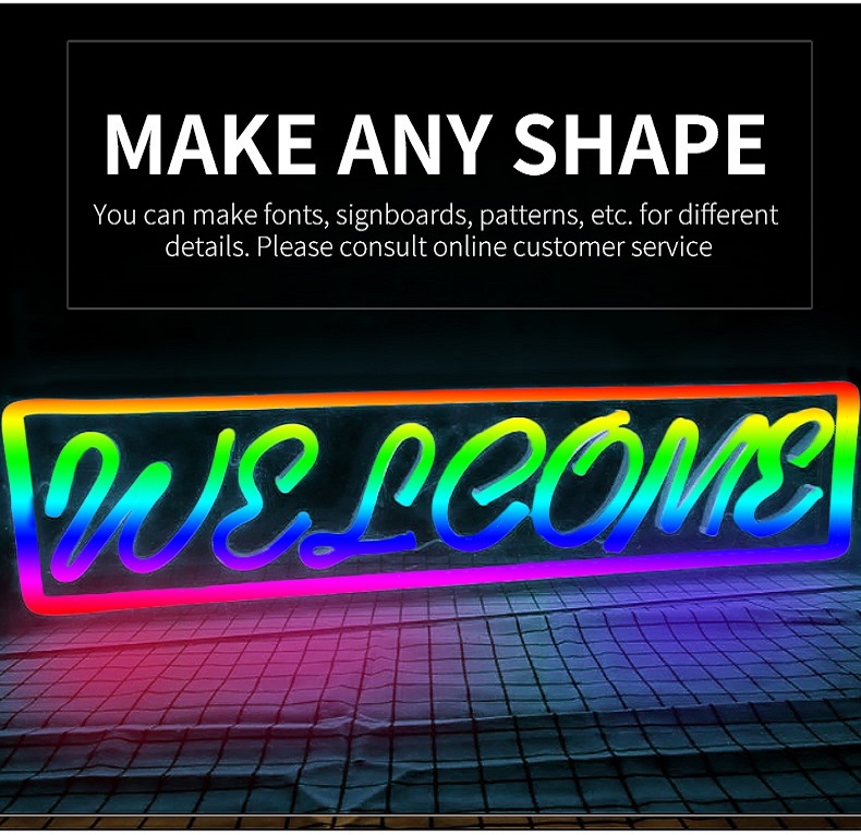 Shapeable Silicone Light Strips