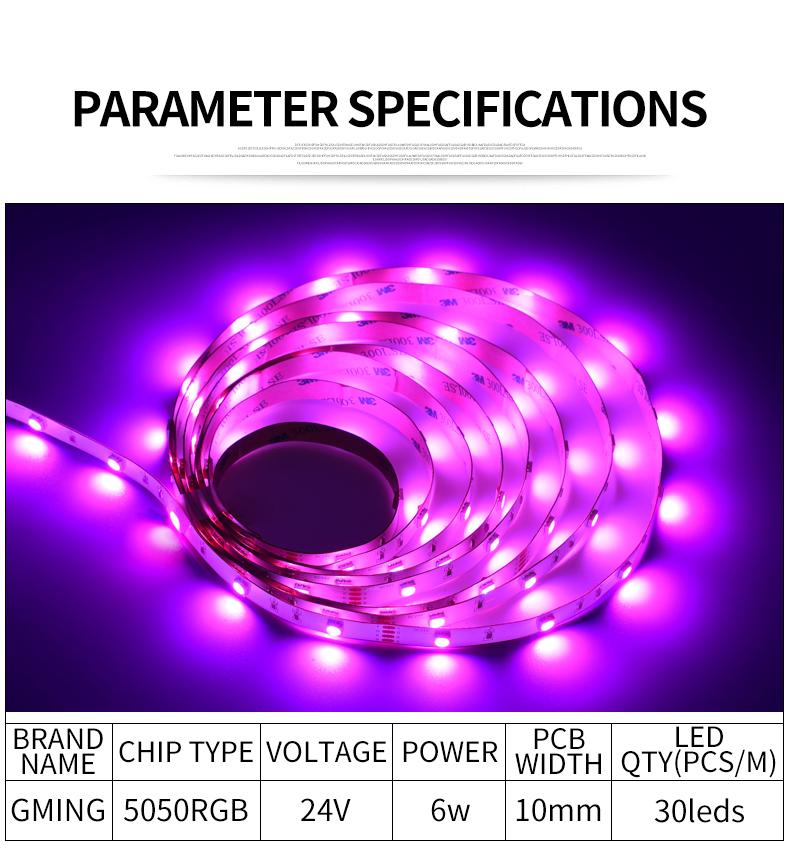 IP68 Waterproof RGB Strip For Garden Lighting