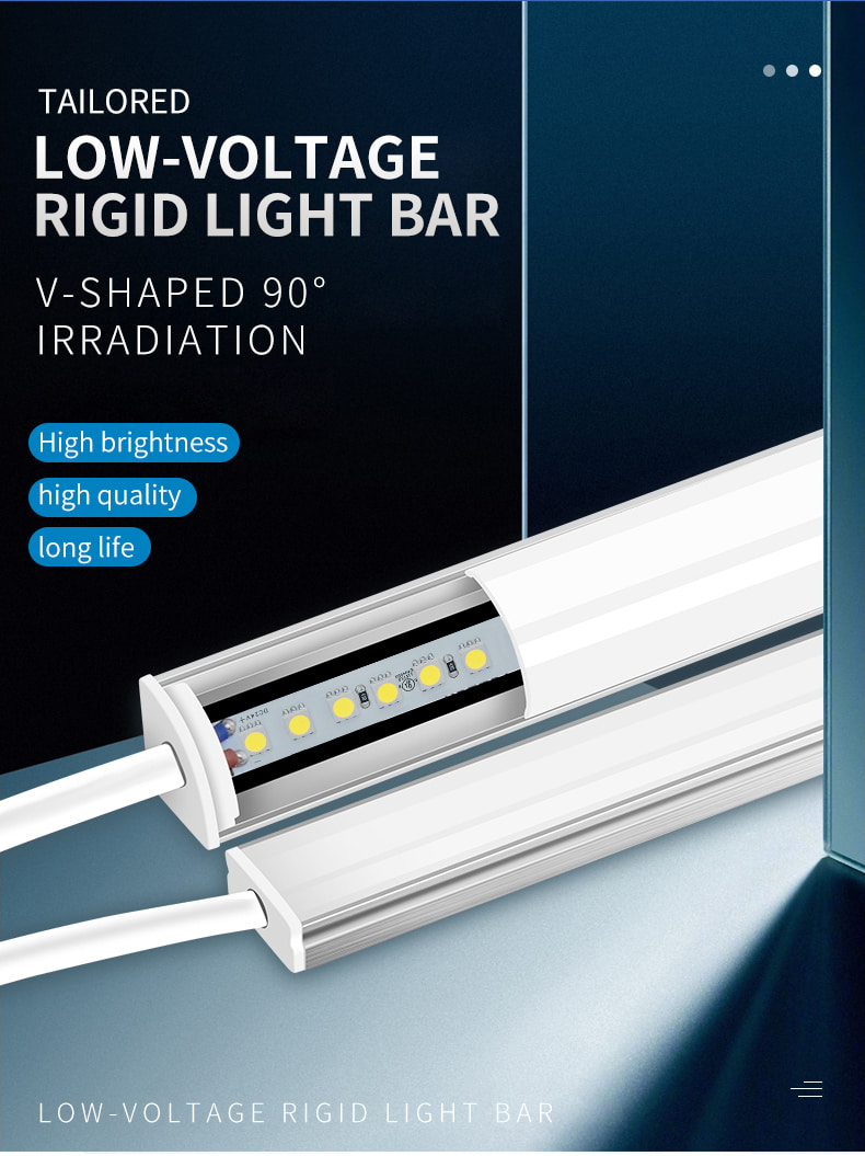 Low Voltage High Brightness 90°V Shape Led Rigid Light Bar