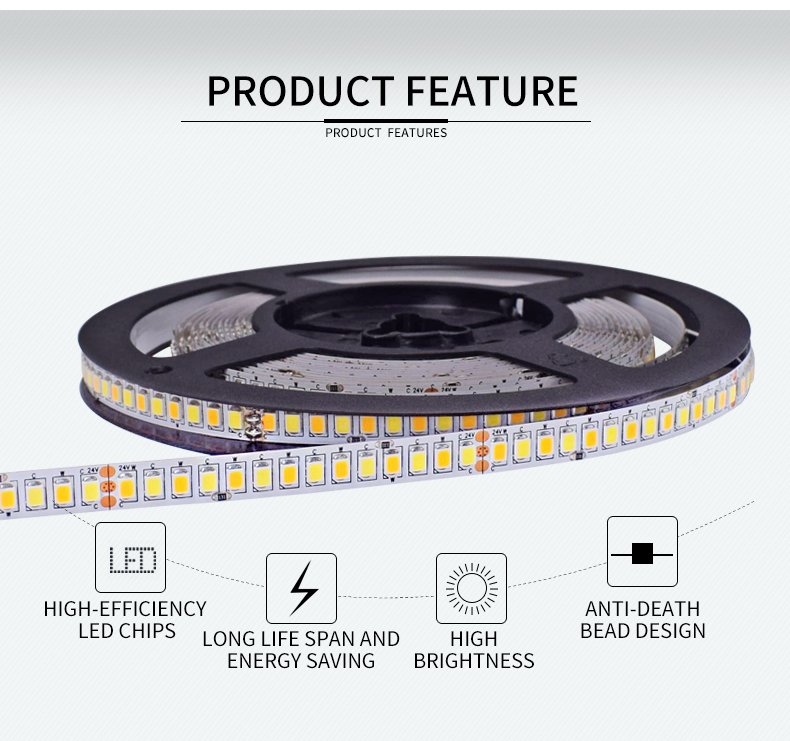 240 LEDs Per Meter Dual Color LED Strip