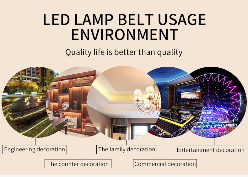 High CRI 2835 LED Strip For Home Lighting