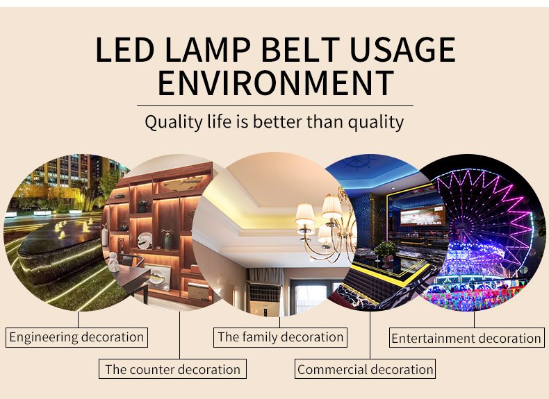 High CRI 2835 LED Strip For Home Lighting