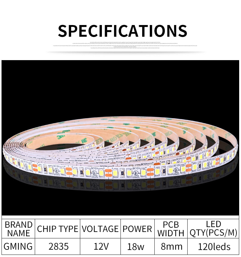 Single-color 2835 LED Strip