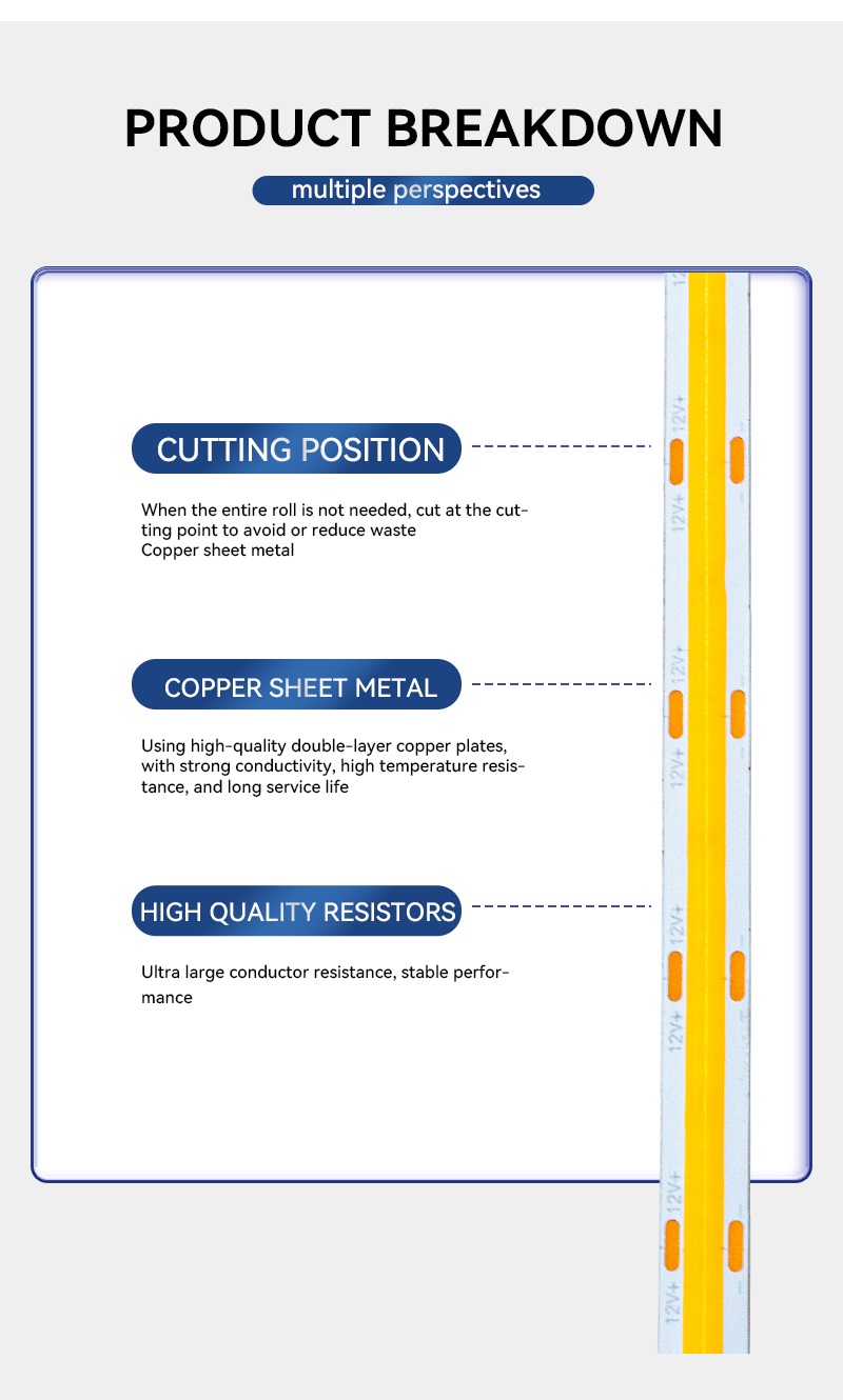 COB Flexible LED Strip Lights