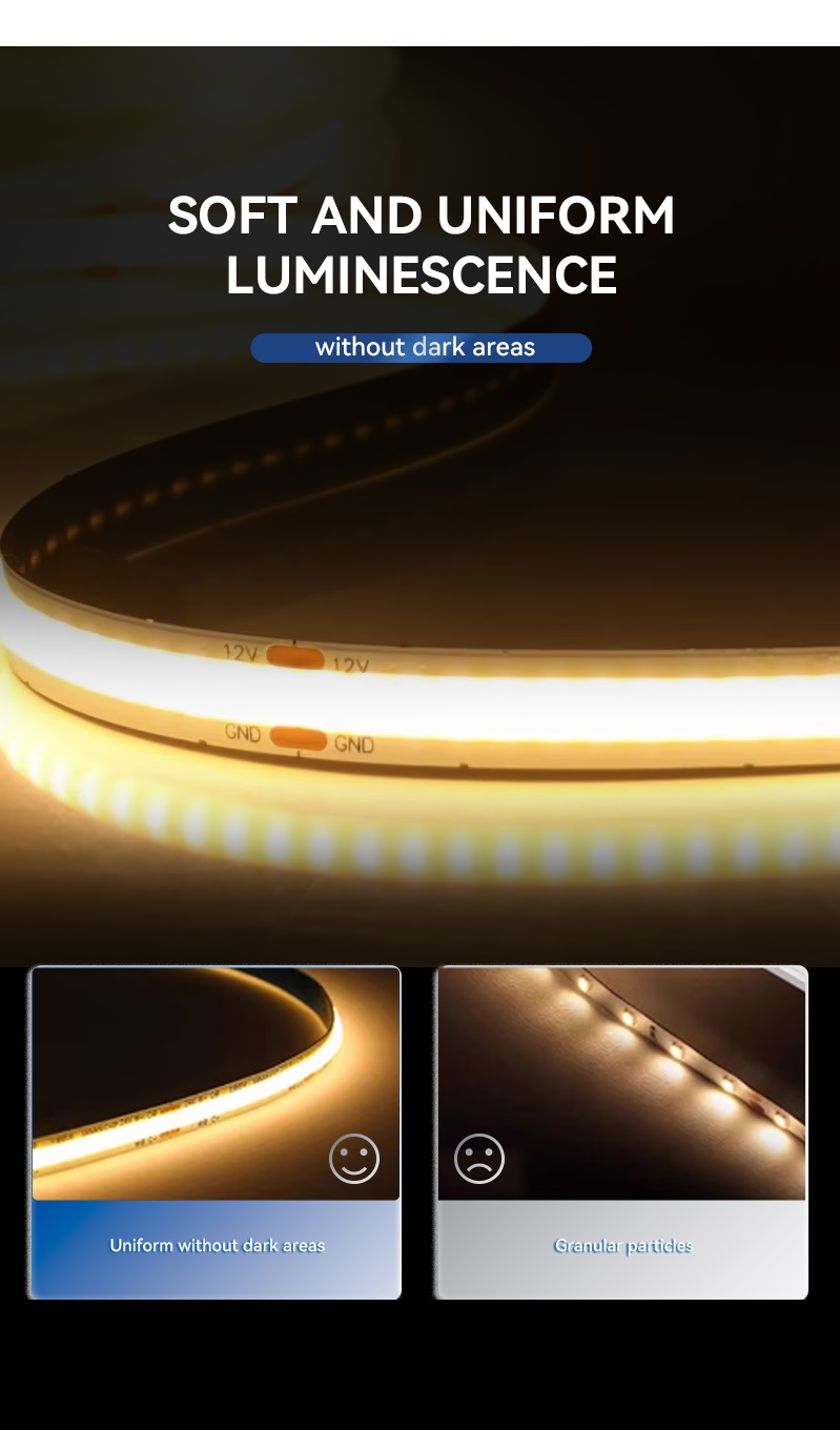 COB LED Strip Lights Waterproof