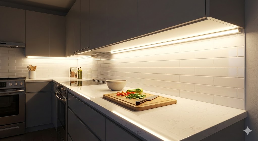 Under-Cabinet Kitchen Lighting