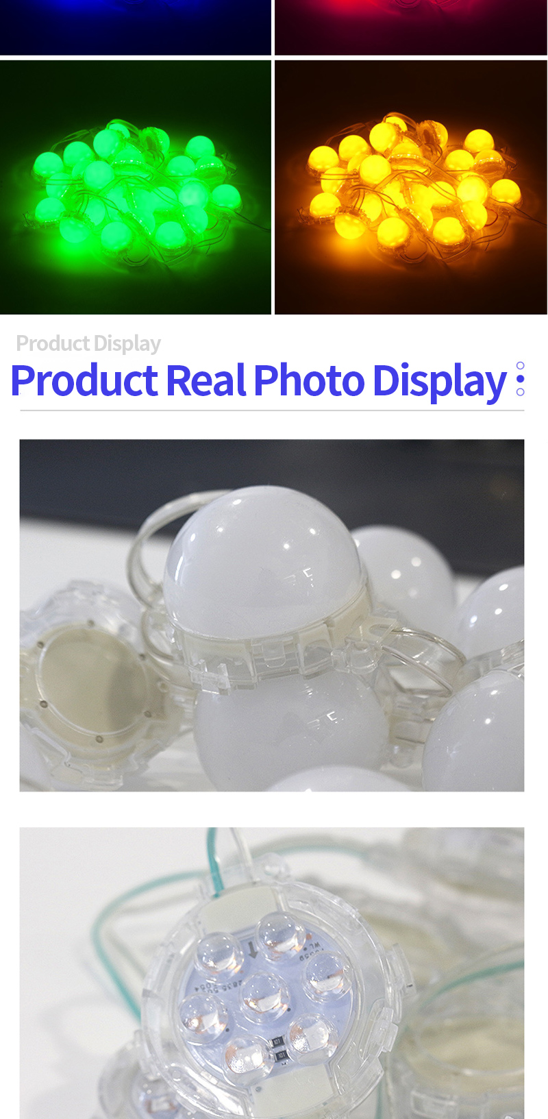 long lifespan RGB pixel light